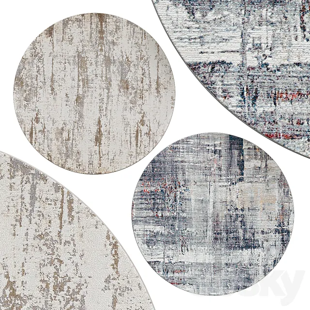Circle rugs | No. 168 3DModel