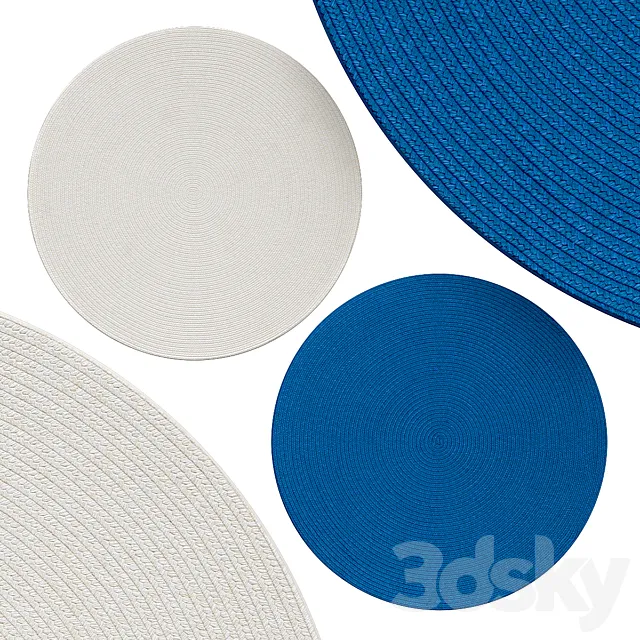 Circle rugs | No. 181 3D Model