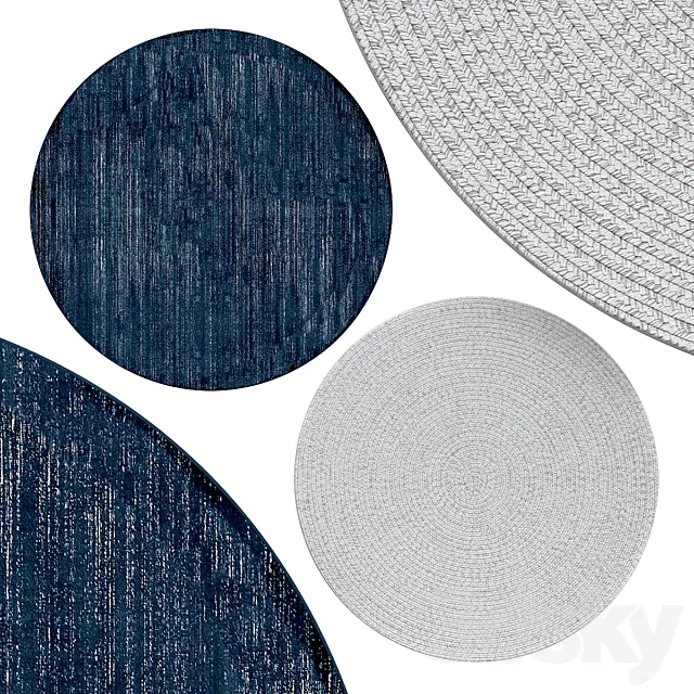 Circle rugs | No. 187 3D Model