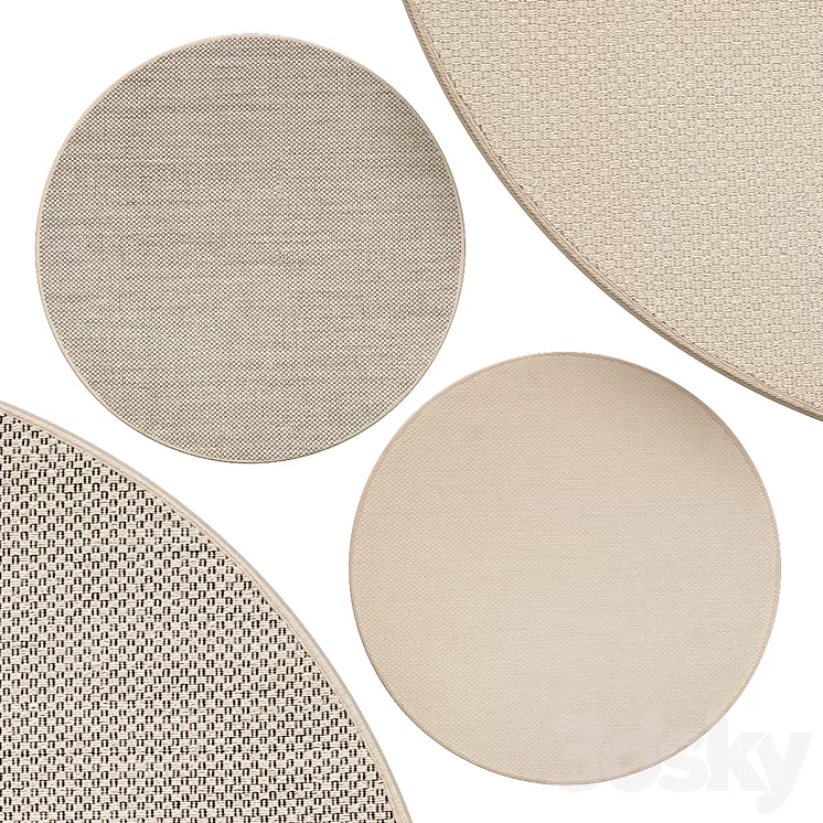 Circle rugs | No. 238 3D Model