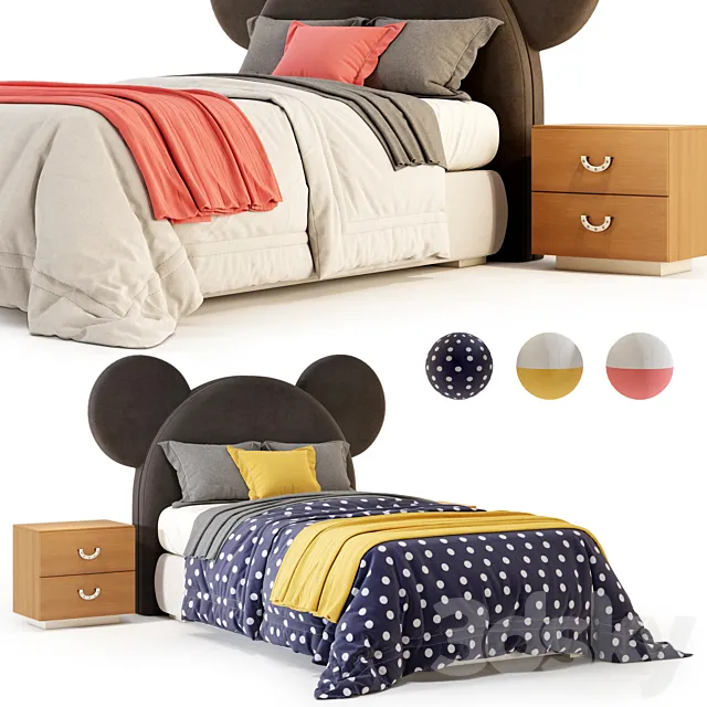 Circu Bed No. 2 3D Model