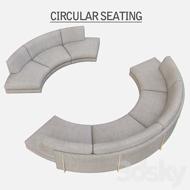 CIRCULAR Seating 3DModel
