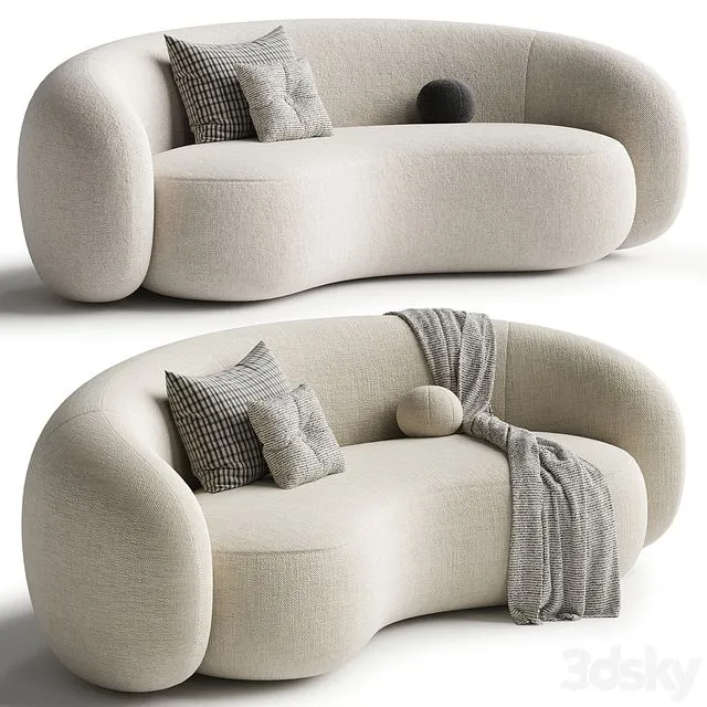 CIRCULAR SOFA BY KARSTUDIO 3D Model