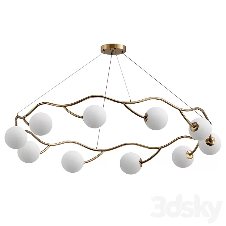 circular wave 3D Model Free