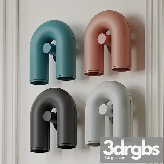 Circus wall sconce by haute living 3D Model Free