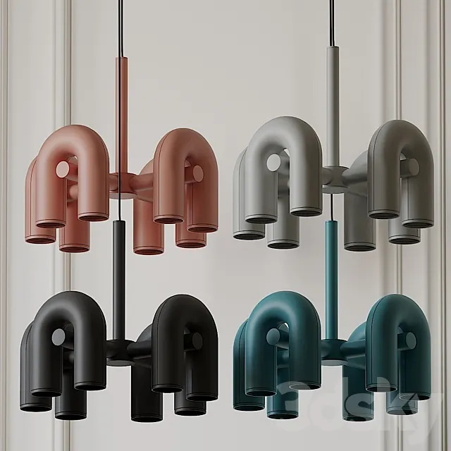 Cirkus Chandelier Small by Haute Living 3DModel