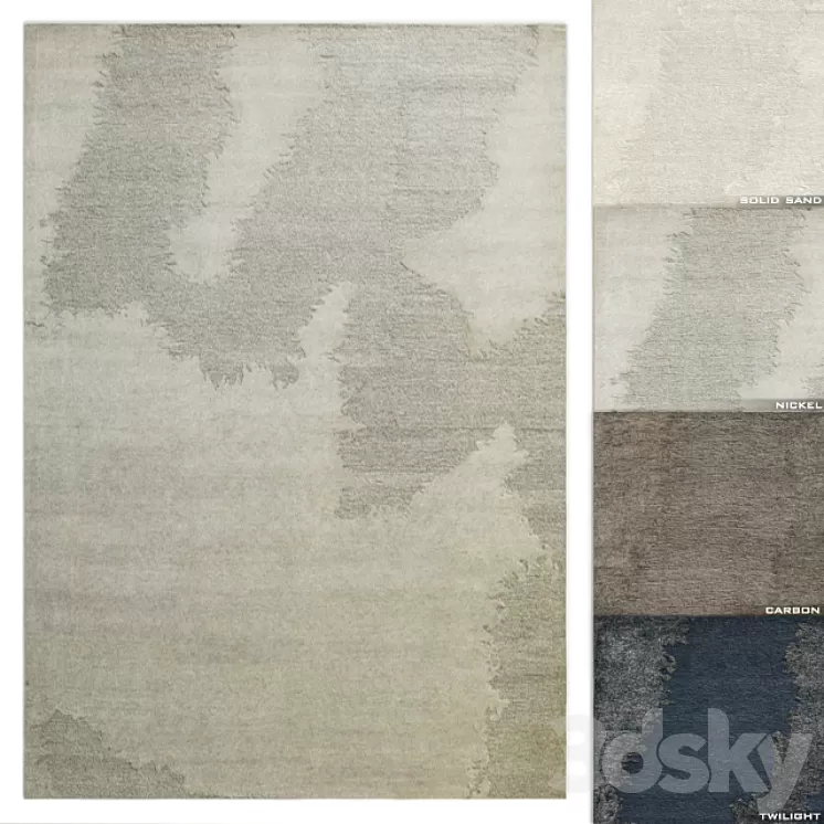 Cirra Rug RH 3D Model