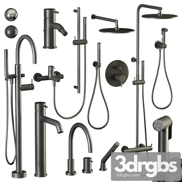 Cisal Nuovo Less Shower and Set 3D Model Free