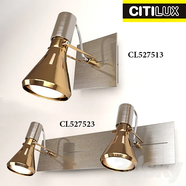 Citilux Mars and Mars CL527523 CL527513 3DModel
