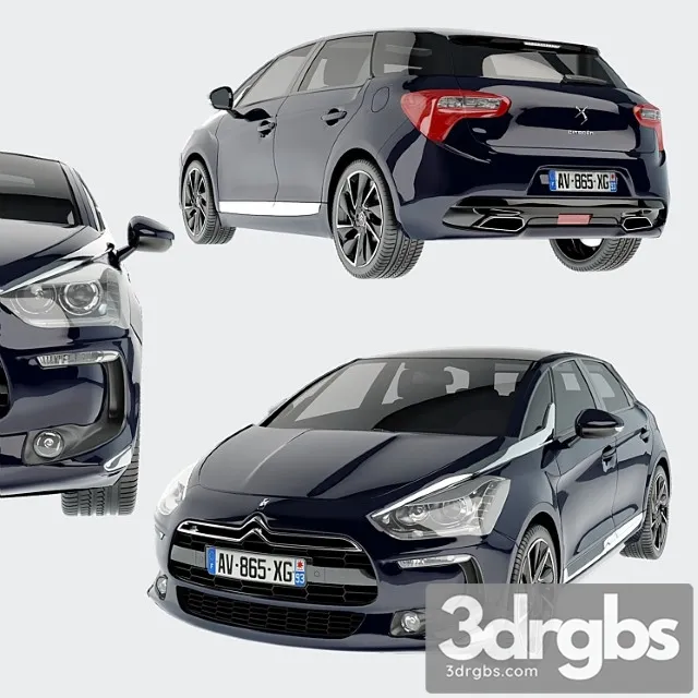 Citroen ds5 3D Model Download
