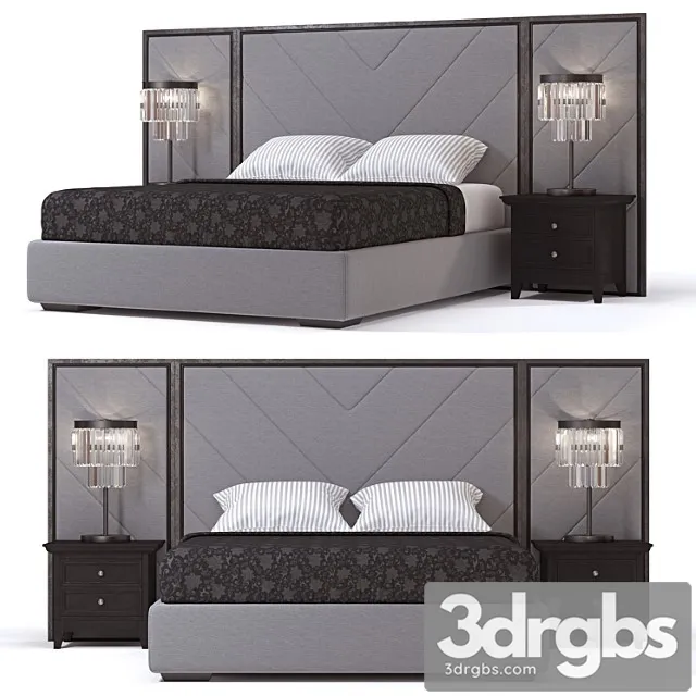 City beaulieu bed 2 3D Model Free