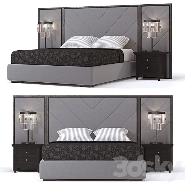 City Beaulieu Bed 3DModel