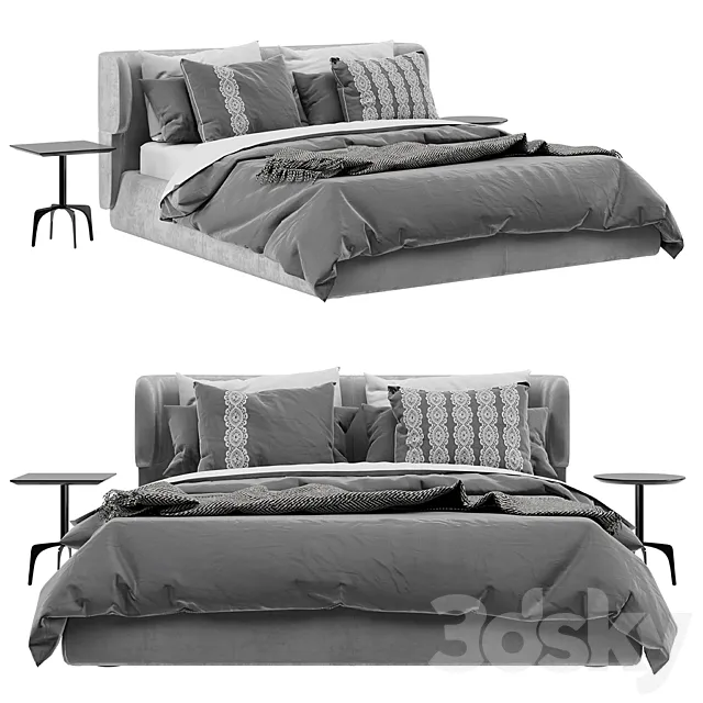 Claire Bed Ditre Italia 3DModel