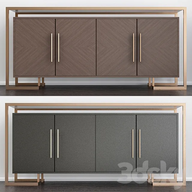 Claire Buffet Table See More by Safavieh Couture 3D Model