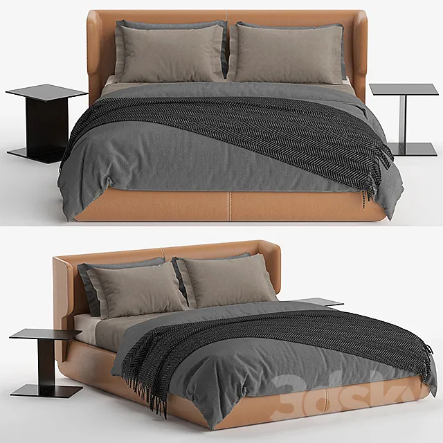 Claire_letto bed 3DModel