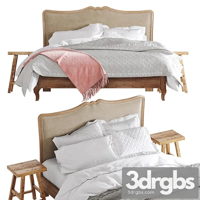 Claremont Bed 3D Model Free