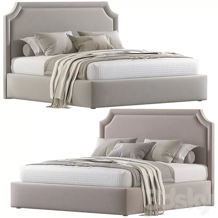 Clarendon bed 3D Model