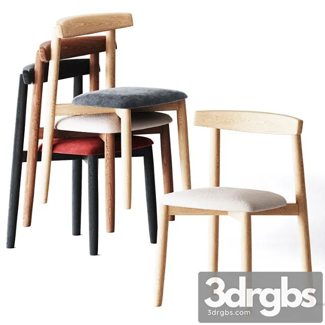 Claretta bold chair by miniforms 2 3D Model Free