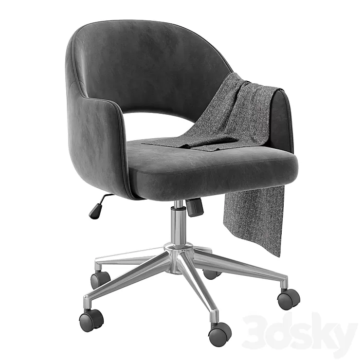 Clark Armchair/Stoolgroup 3D Model Free
