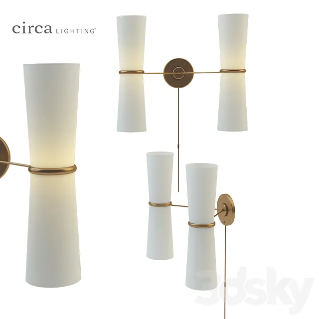 Clarkson Double Sconce 3DModel