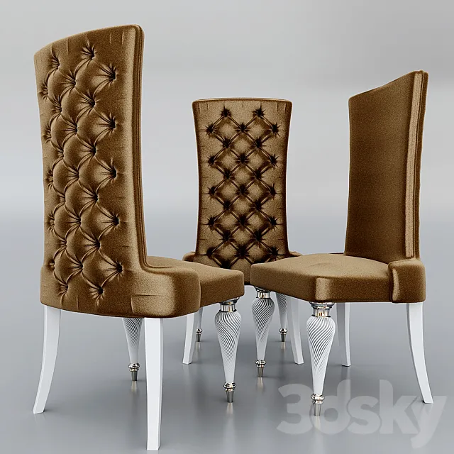 clasic marcello chair 3D Model