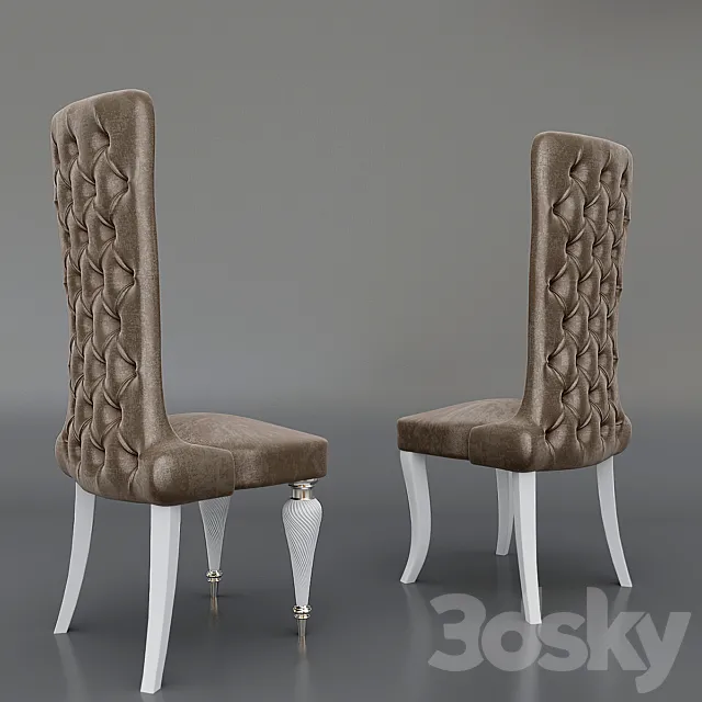 clasic marcello chair2 3D Model