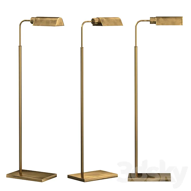 CLASSIC ADJUSTABLE TASK FLOOR LAMP 3D Model