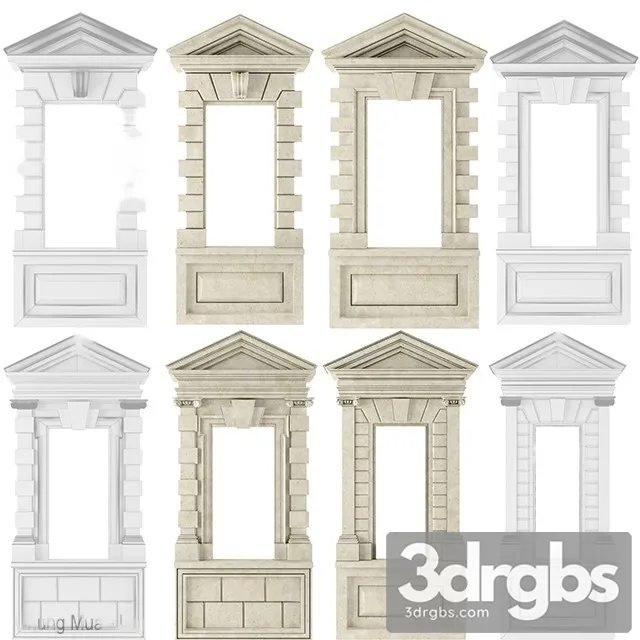 Classic Architecture Door Window Portals Free Download