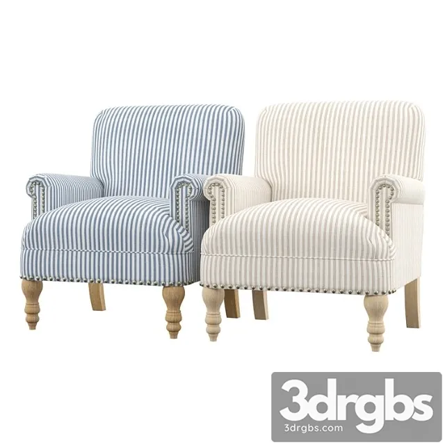 Classic Armchair 3D Model Free