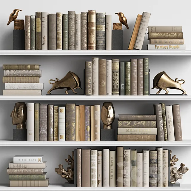 Classic Books 03 3DModel