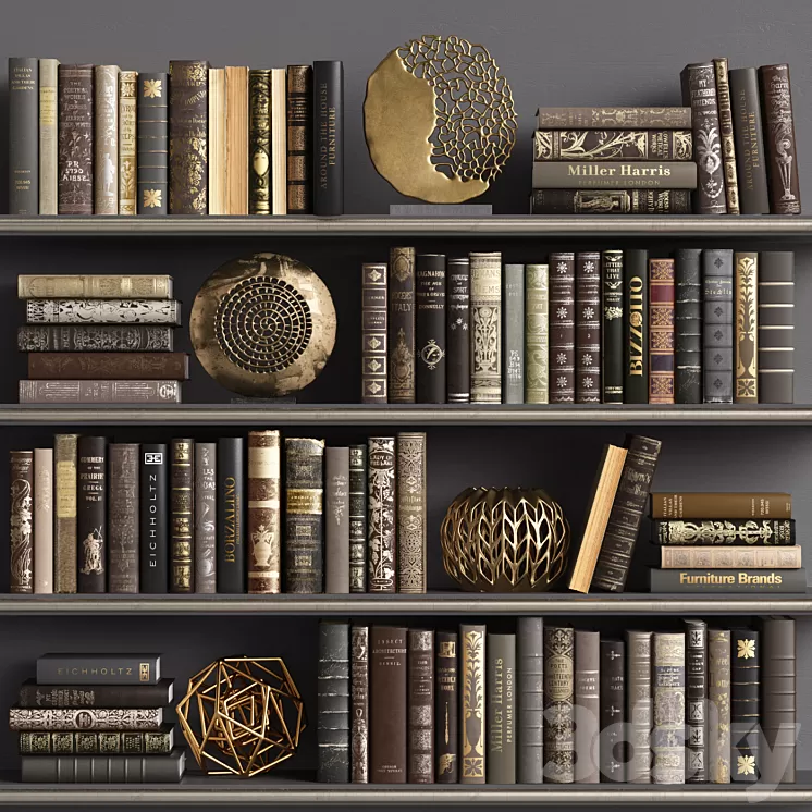 Classic Books 04 3D Model
