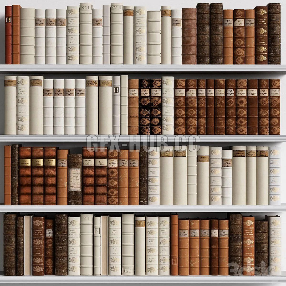 Classic Books 08 3D Model