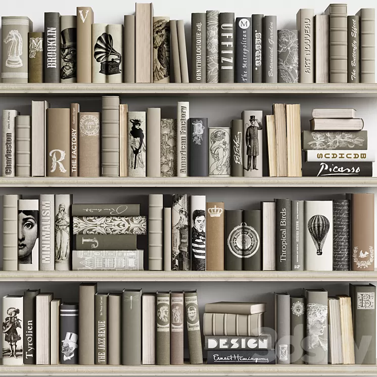 Classic Books 27 3D Model