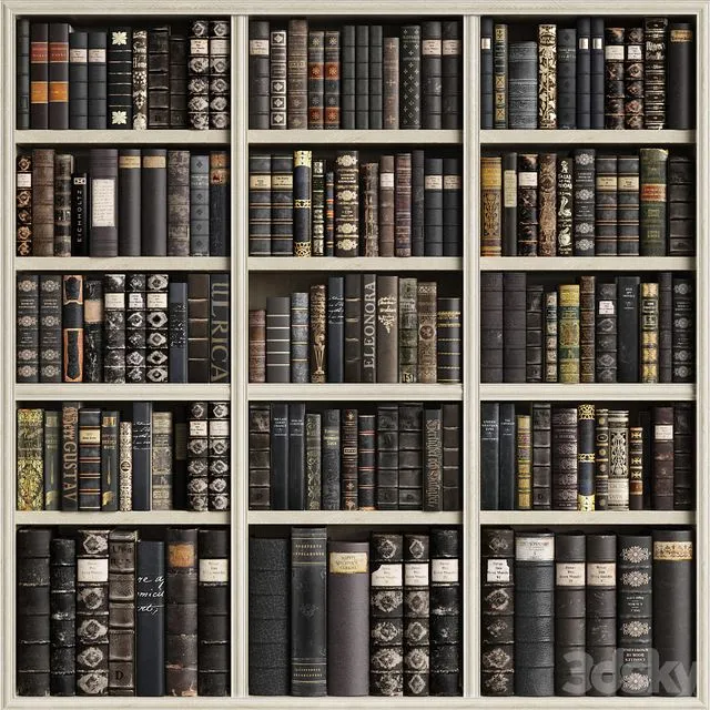 Classic Books 42 3D Model