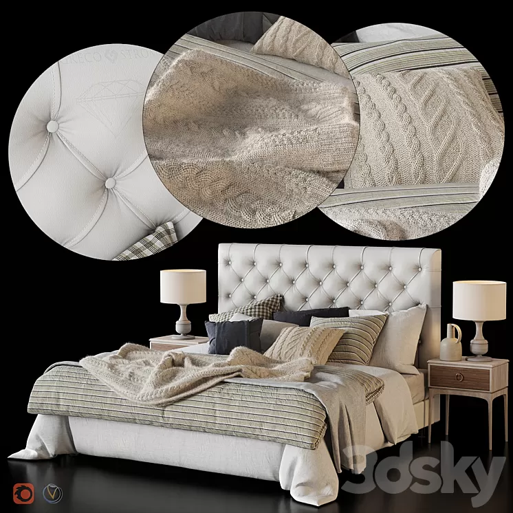 """CLASSIC"" by Greco Strom + Zara Home linen" 3D Model