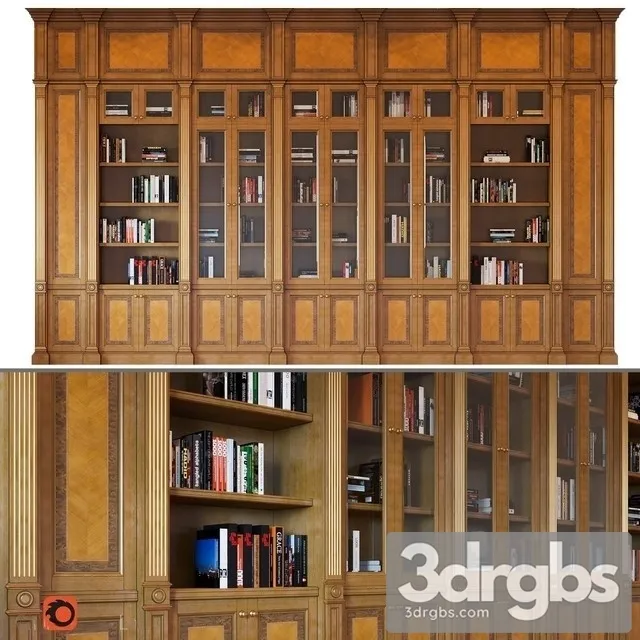 Classic Cabinet Office 3D Model Free