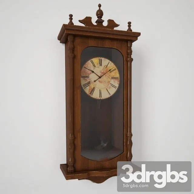 Classic Clock 19 3D Model Free