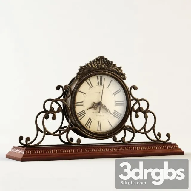 Classic Clock 20 3D Model Free