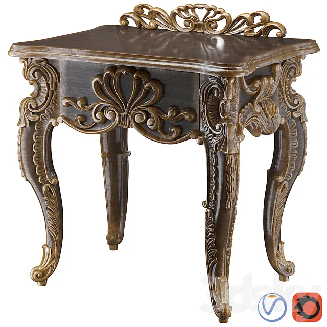 Classic coffee table 3DModel