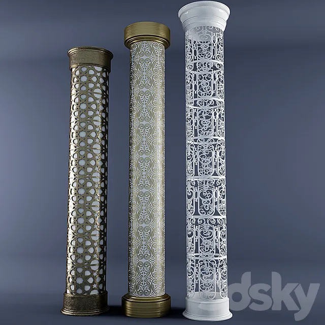 classic column 3D Model