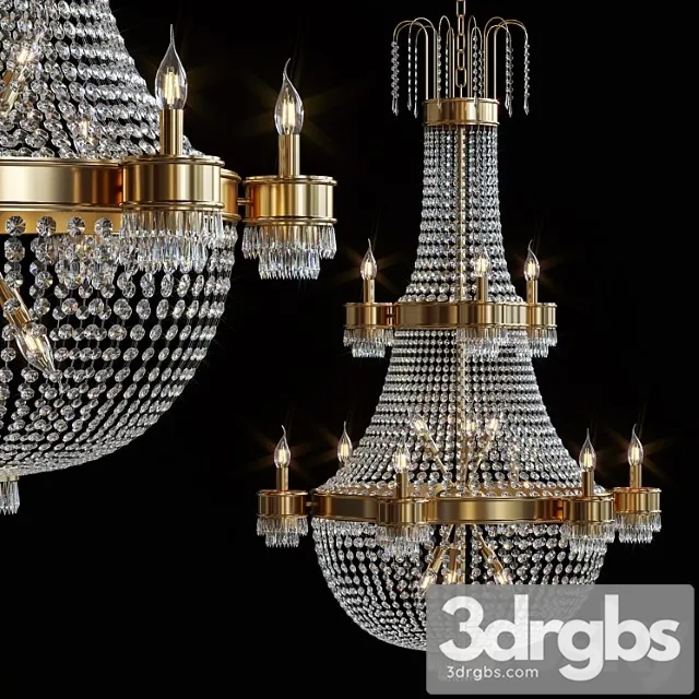 Classic Crystal Chandelier Brass 29 Free Download