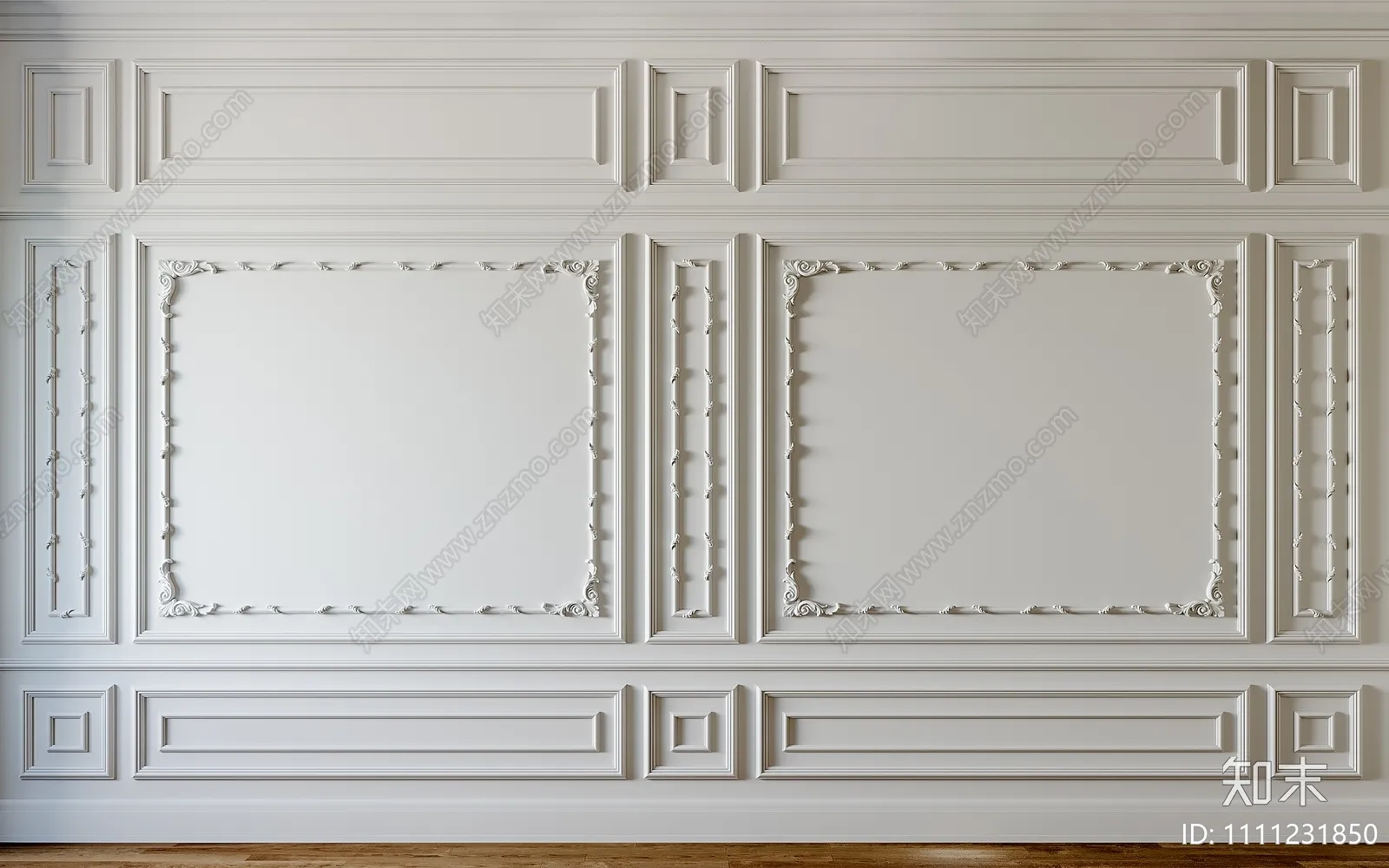 Classic Detail 3D Models - Plaster 3D - 015