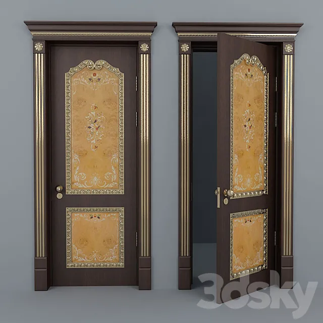 classic door 3D Model