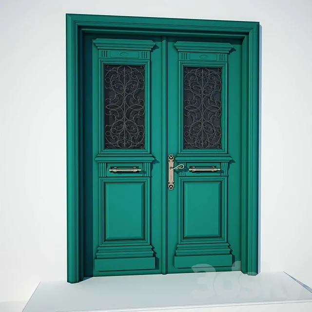 Classic Door 3D Model