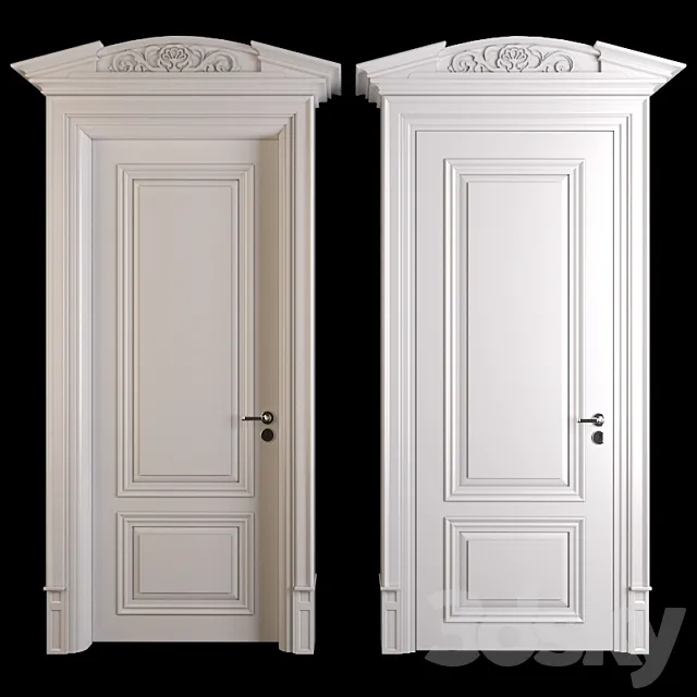 classic door 3DModel