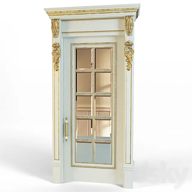 Classic doors 3D Model
