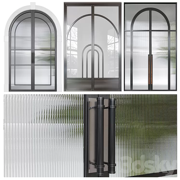 Classic doors 3D Model Free Download