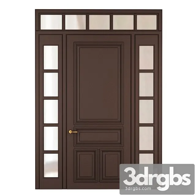 Classic doors 7 3D Model Free