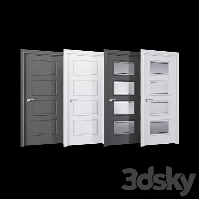 Classic Doors 941 3DModel