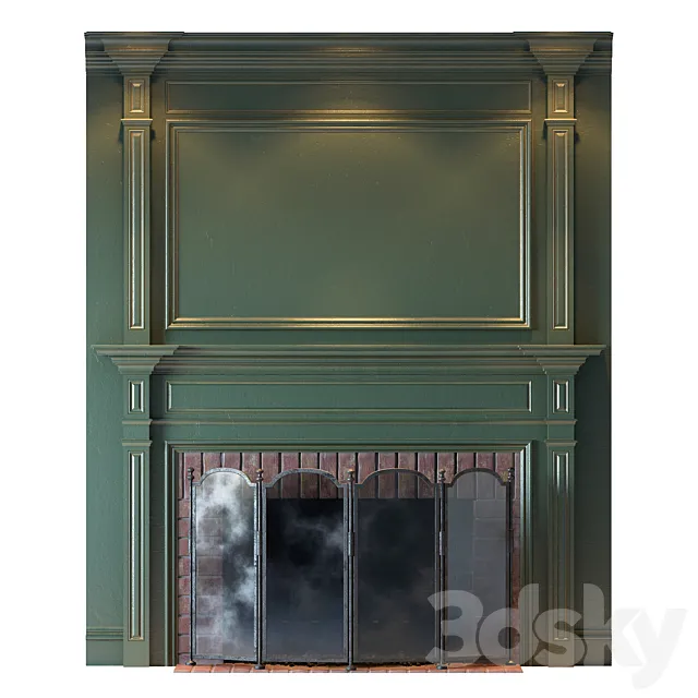 Classic fireplace Free Download